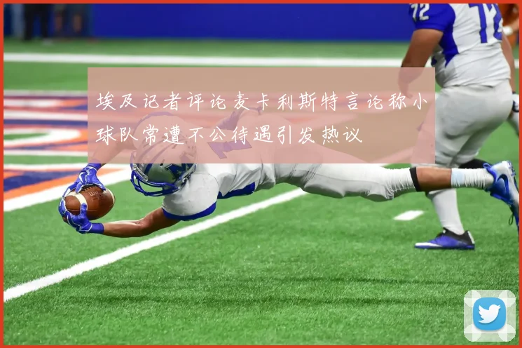 埃及记者评论麦卡利斯特言论称小球队常遭不公待遇引发热议